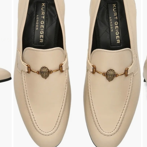 Kurt Geiger Shoes Kurt Geiger London Ali Mens Beige Loafer Dress 
